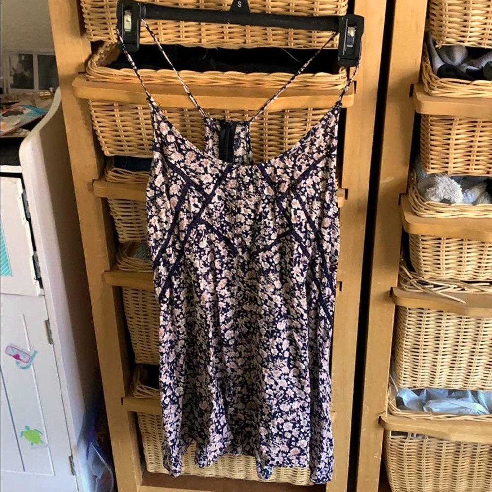 Floral Mini Flowy Dress